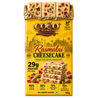 Rasmalai Cheesecake  • 29g Protein • Sugar Free White Chocolate Bar • 100g